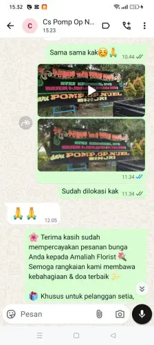 Testimonial Papan Bunga pademangan