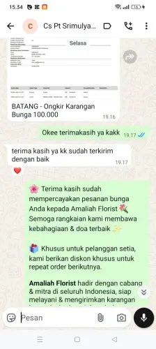 Testimonial Papan Bunga pademangan