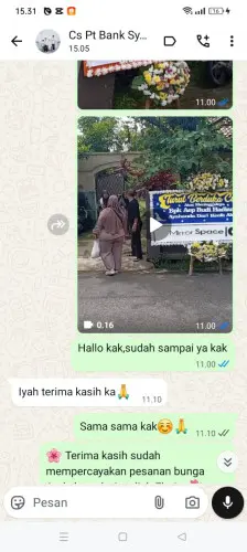 Testimonial Papan Bunga pademangan